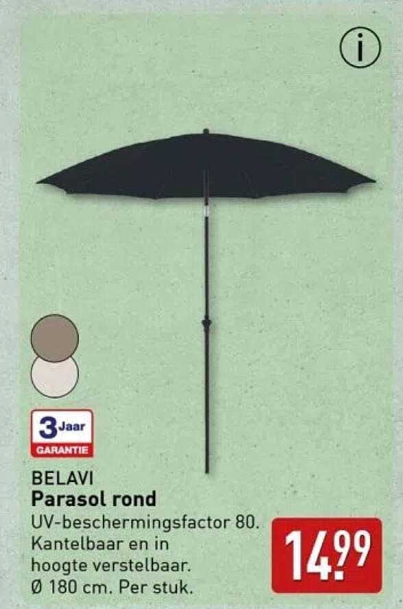 BELAVI Parasol rond