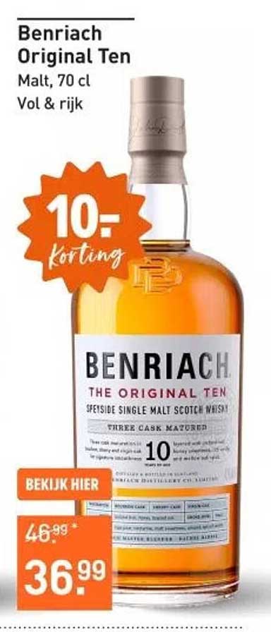 Benriach Original Ten