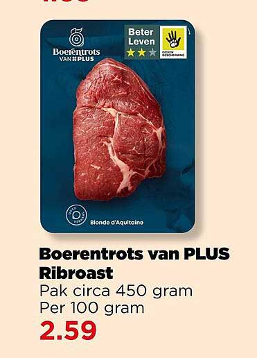 Boerenroast van PLUS Riboast