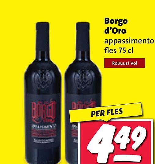 Borgo d'Oro appassimento fles 75 cl