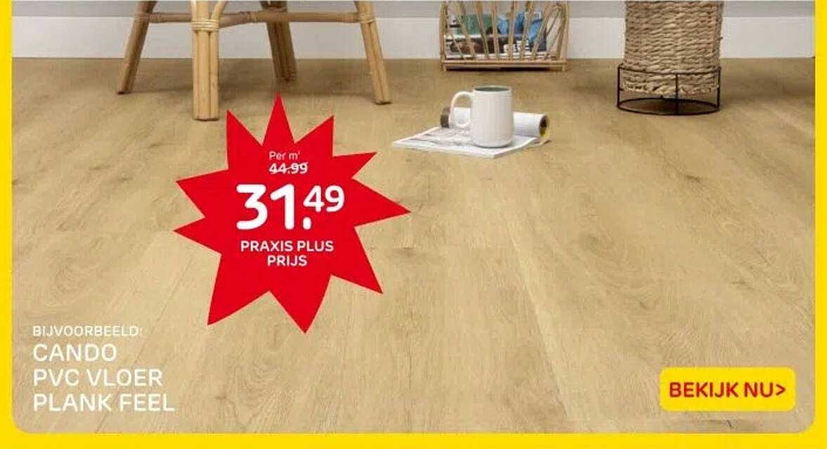 CANDO PVC VLOER PLANK FEEL