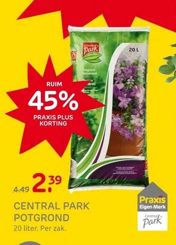 CENTRAL PARK POTGROND