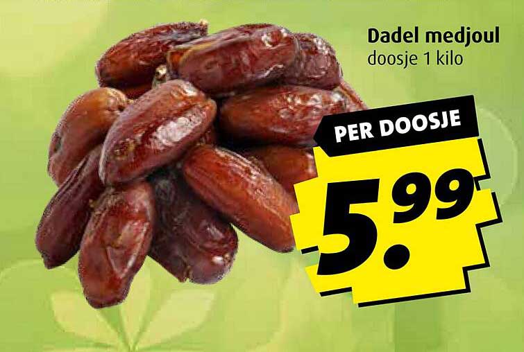 Dadel medjoul doosje 1 kilo