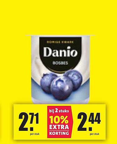 Danio Yoghurt Bosvruchten - 10% Korting bij 2 Stuks