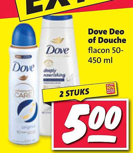 Dove Deo of Douche flacon 50-450 ml
