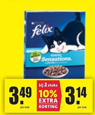 FELIX Sensations Kattenvoer 2 stuks