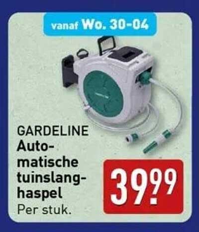 GARDENLINE Automatische tuinslanghaspel