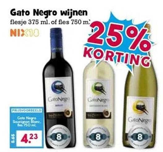 Gato Negro wijnen