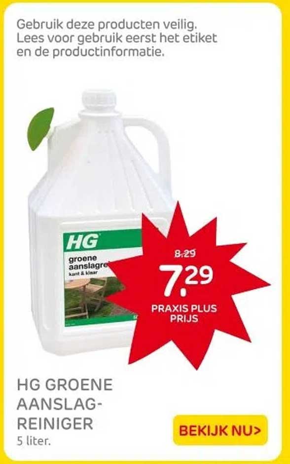 HG GROENE AANSLAG-REINIGER