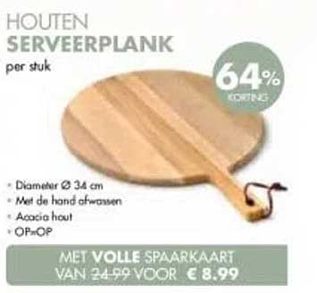 HOUTEN SERVERPLANK