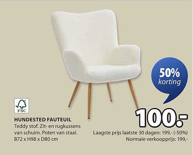 HUNDESTED FAUTEUIL