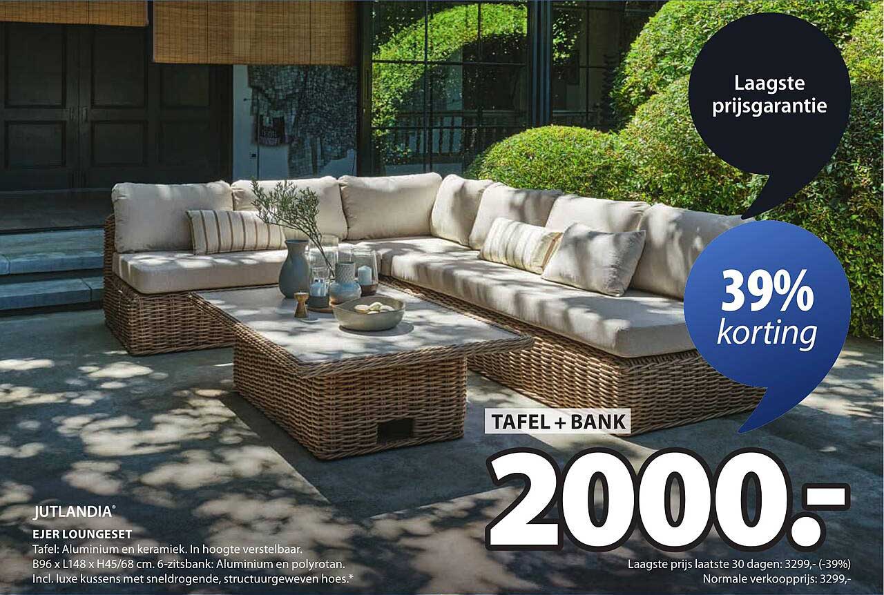JUTLANDIA EJER LOUNGESET