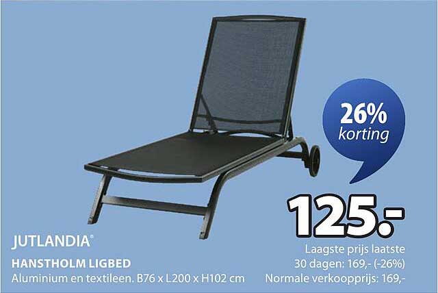 JUTLANDIA HANSTHOLM LIGBED