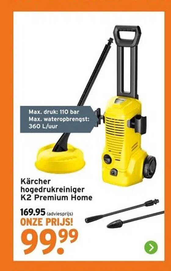 Kärcher hogedrukreiniger K2 Premium Home