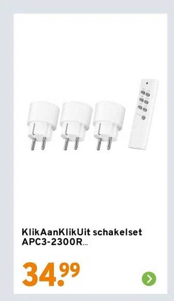 KlikAanKlikUit schakelset APC3-2300R
