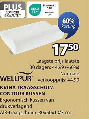 Kvina Traagschuim Contour Kussen