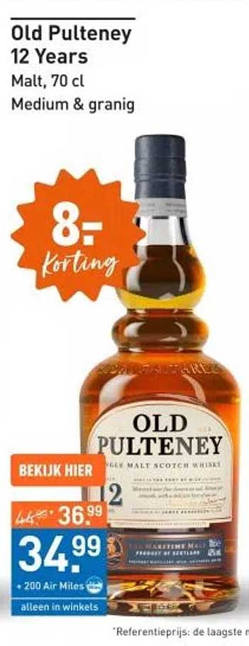 Old Pulteney 12 Years