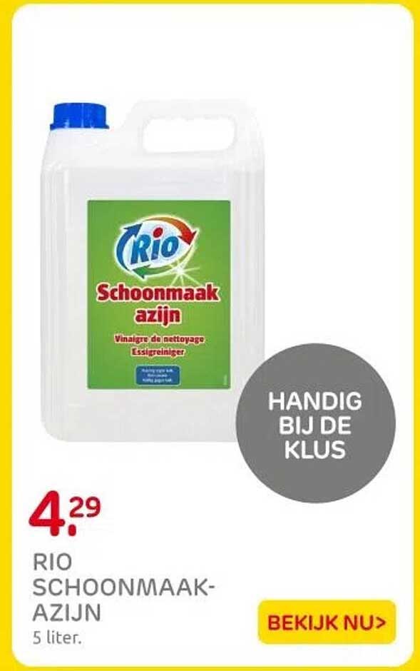 RIO SCHOONMAAK-AZIJN 5 liter