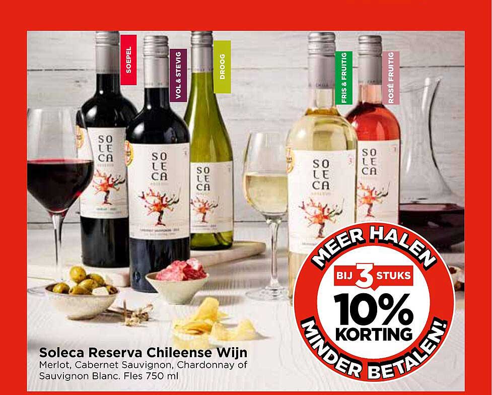 Soleca Reserva Chileense Wijn