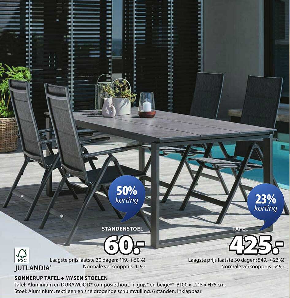 SØNNERUP TAFEL + MYSEN STOELEN