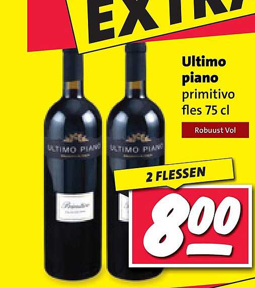 Ultimo piano primitivo fles 75 cl