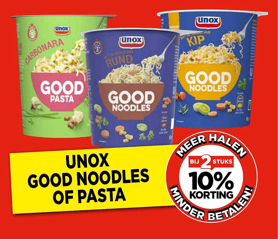 UNOX GOOD NOODLES OF PASTA