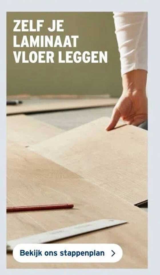 ZELF JE LAMINAAT VLOER LEGGEN