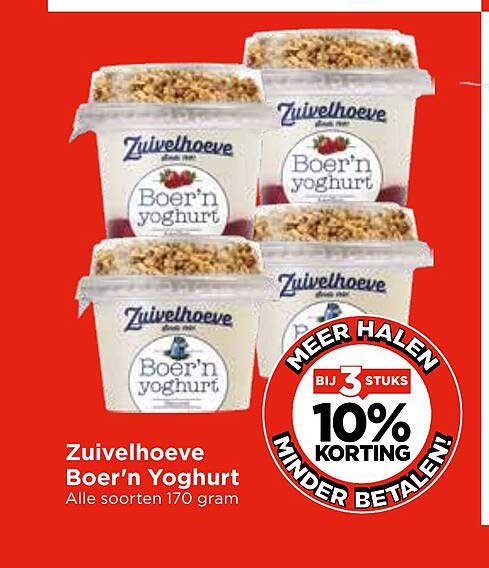 Zuivelhoeve Boer'n Yoghurt