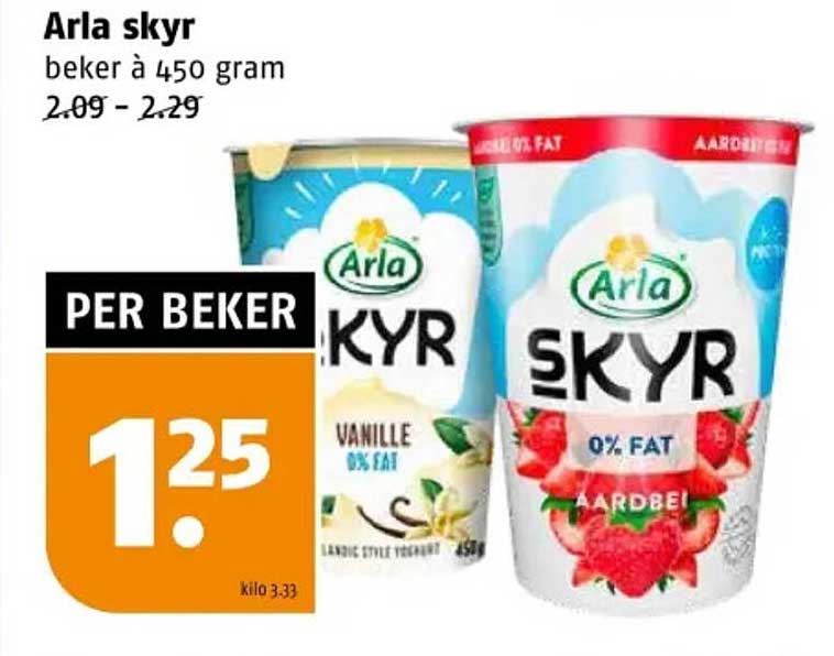 Arla skyr beker à 450 gram