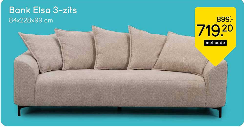 Bank Elsa 3-zits