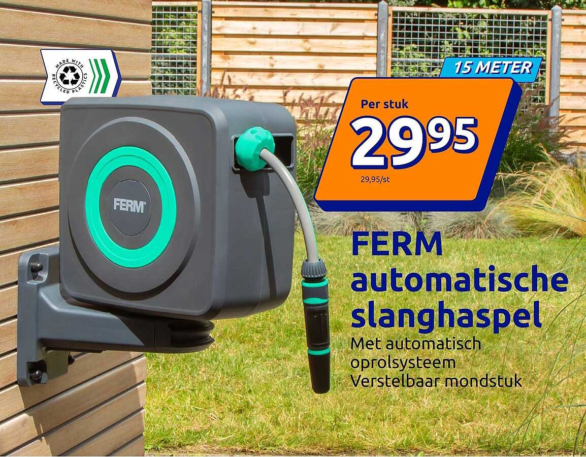 FERM automatische slanghaspel