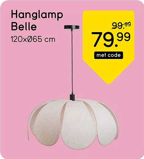 Hanglamp Belle