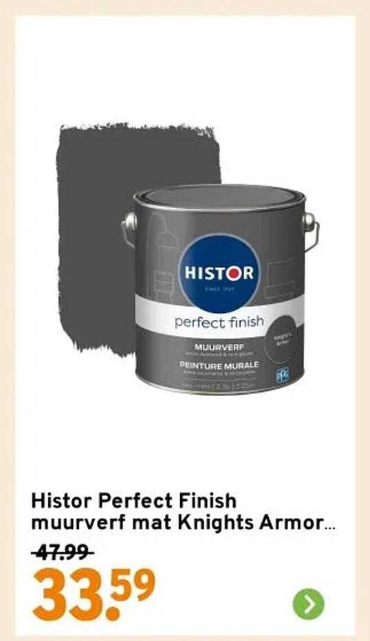 Histor Perfect Finish muurverf mat Knights Armor...