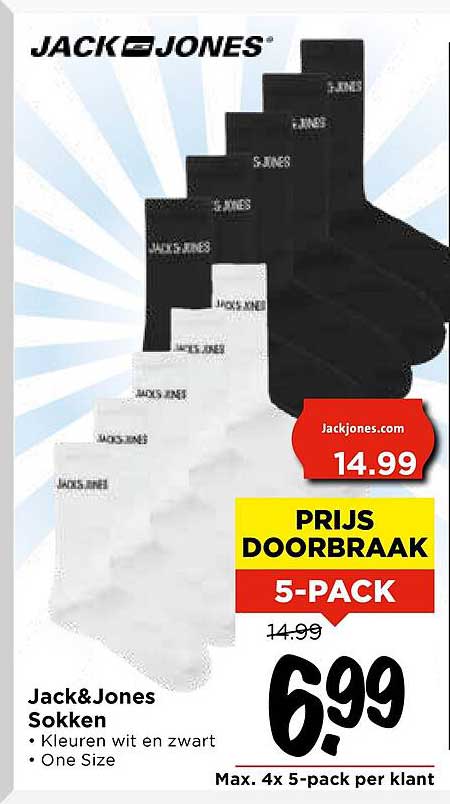 Jack&Jones Sokken 5-Pack