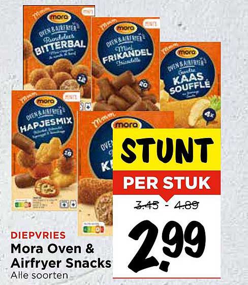 Mora Oven & Airfryer Snacks