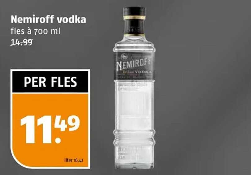Nemiroff vodka fles à 700 ml