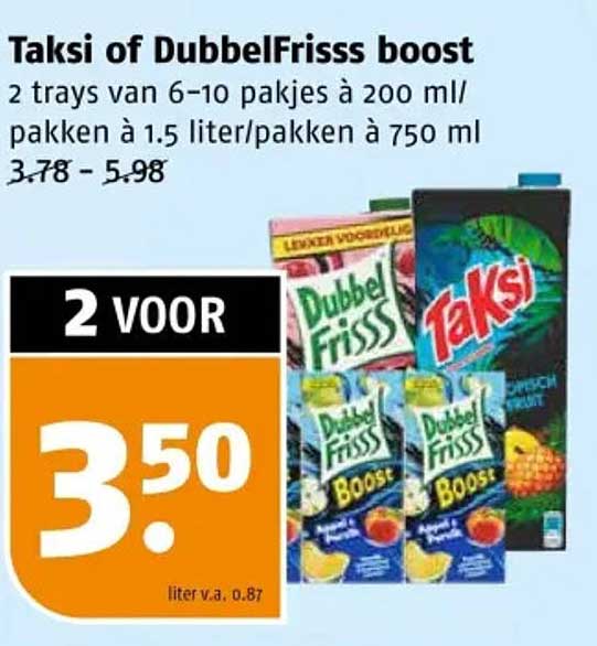 Taksi of DubbelFrisss boost