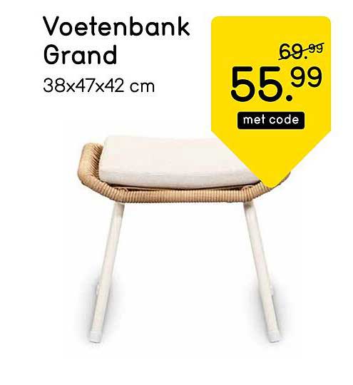 Voetenbank Grand