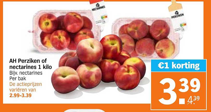 AH Perziken of nectarines 1 kilo