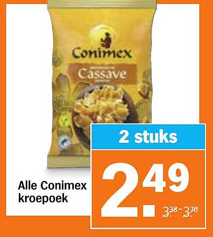 Alle Conimex kroepoek
