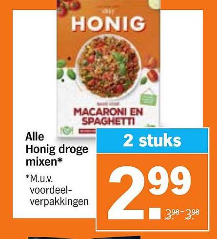 Alle Honig droge mixen