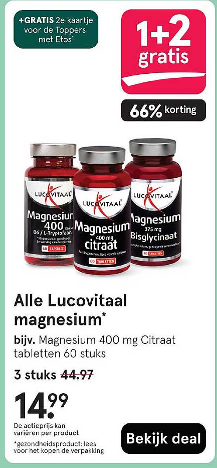 Alle Lucovitaal magnesium*