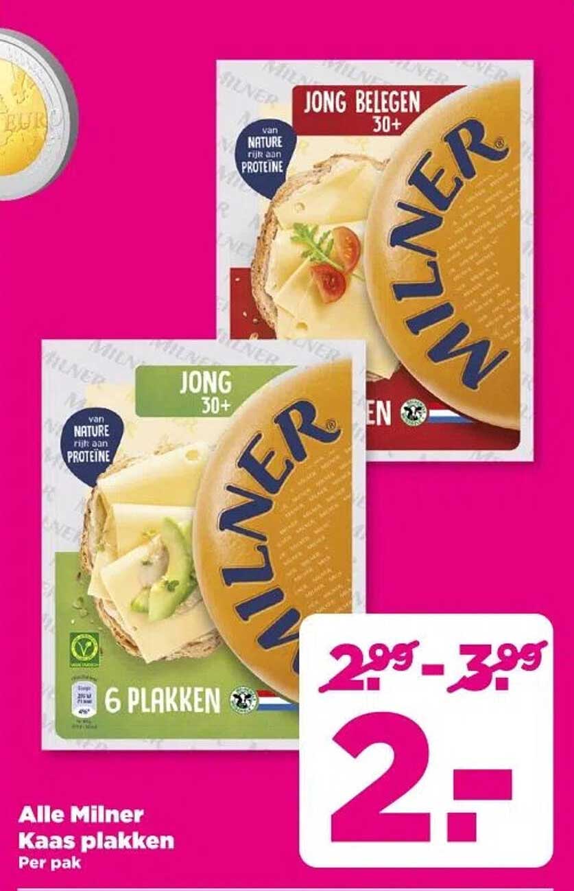 Alle Milner Kaas plakken