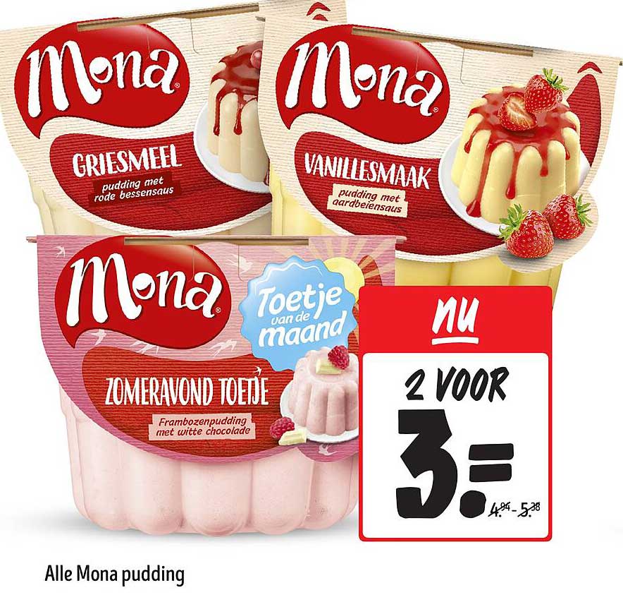 Alle Mona pudding