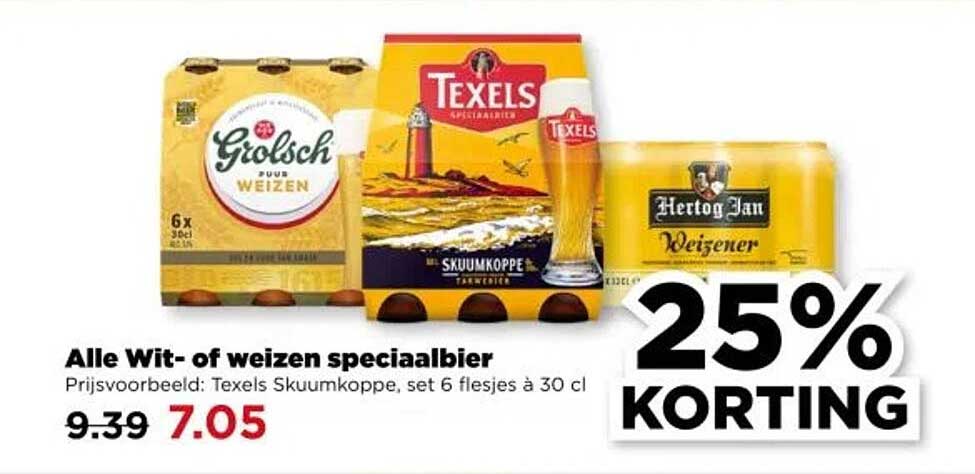 Alle Wit- of weizen speciaalbier