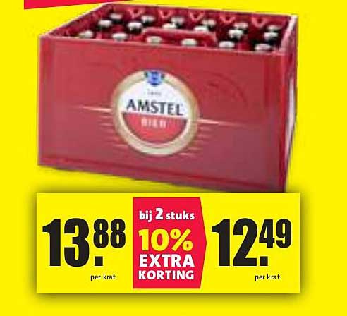 AMSTEL BIER KRAT