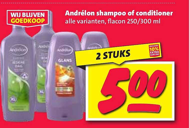 Andrélon shampoo of conditioner