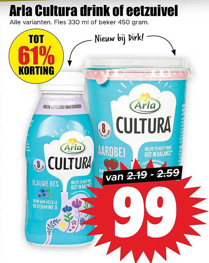 Arla Cultura drink of eetzuivel