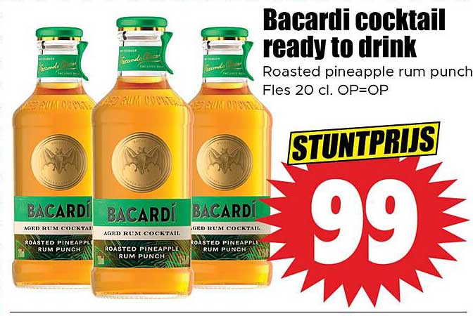 Bacardi cocktail ready to drink