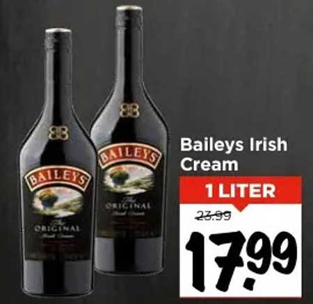 Baileys Irish Cream 1 LITER